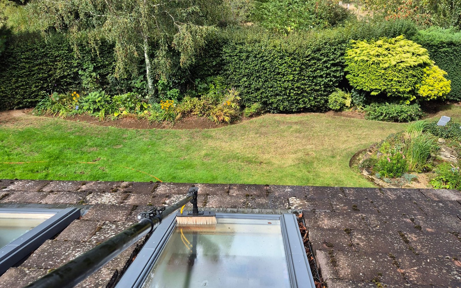 Skylight and rooftop window cleaning in Northampton
